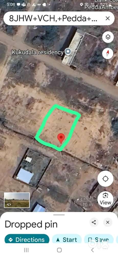 South face 200 SqYards open plot for sale at Pedda Amberpet Highway