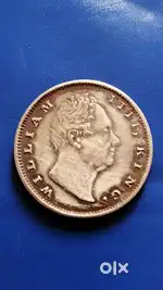 Coin Both Side face Of King William
