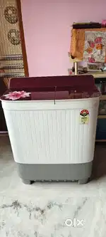 Haier washing machine semi auto