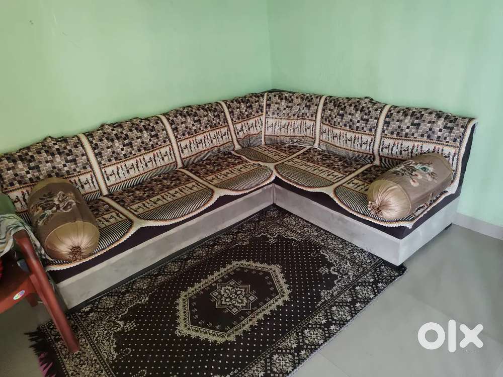 New condition well mantain sofa 8 month old soft other city so I sell