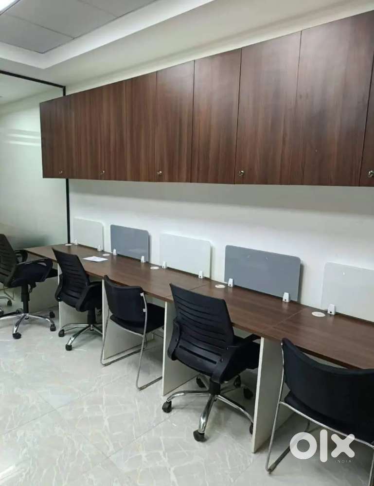 1 Director Cabin 5 Workstation Fully Furnished Office Space For Rent