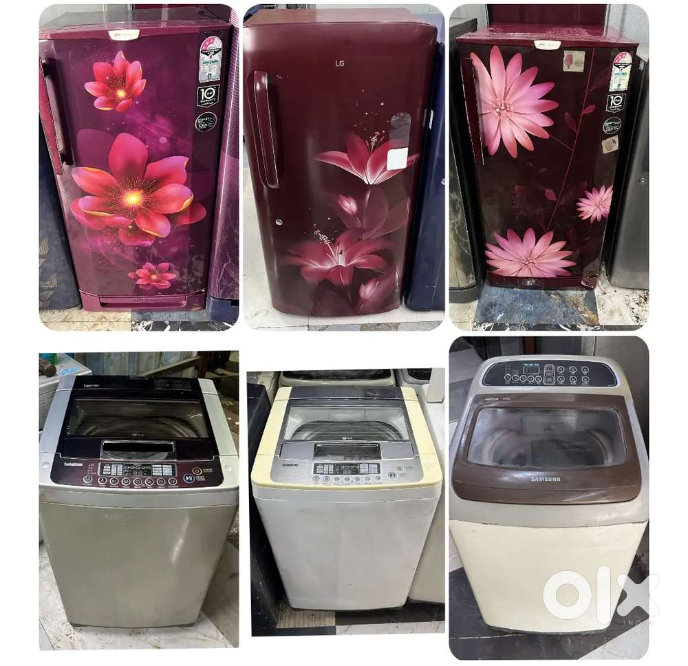 REFRIGERATOR AND WASHING MACHINE ON SALE AND RENT