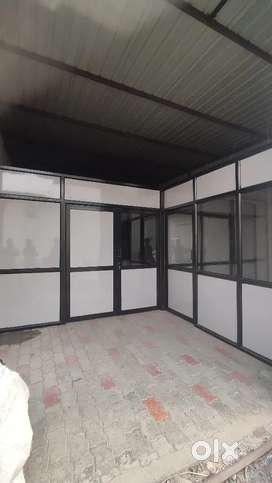 Aluminium partition, Ceiling, Windows, PVC furniture