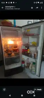 Samsung 192 lts 2016 model fridge good working condition