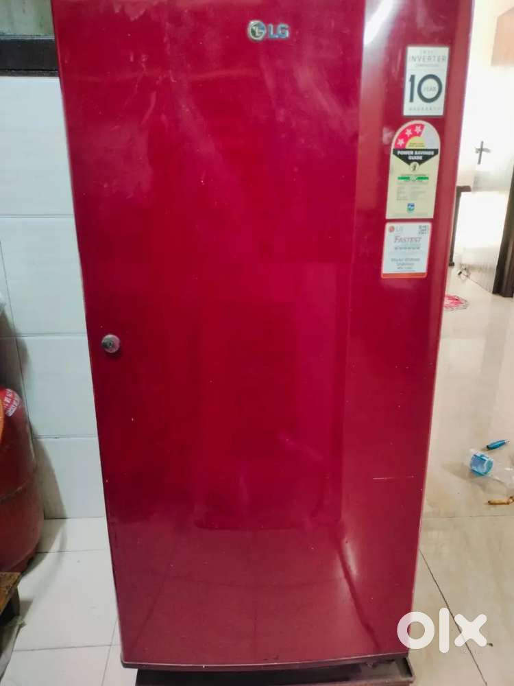 L•G Single Door Fridge.