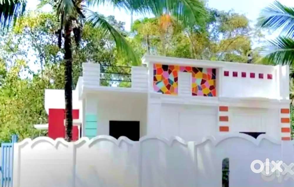 House near Cherthala police station2 km 2 BHK