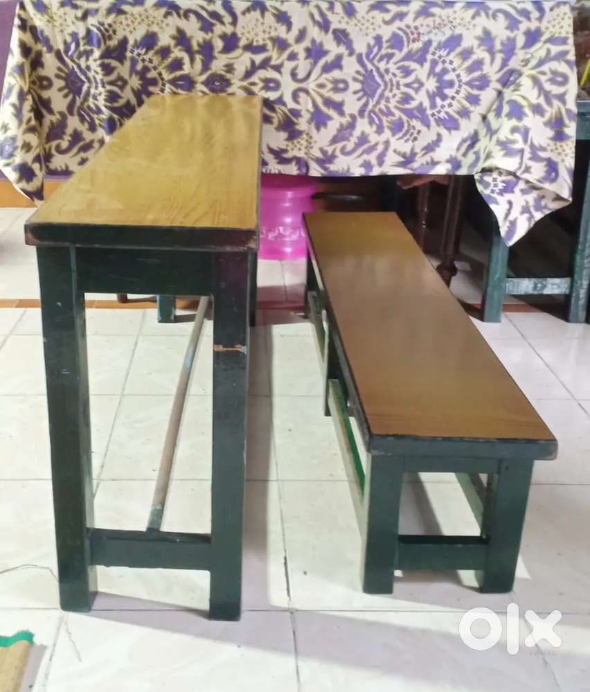 Desk and chair