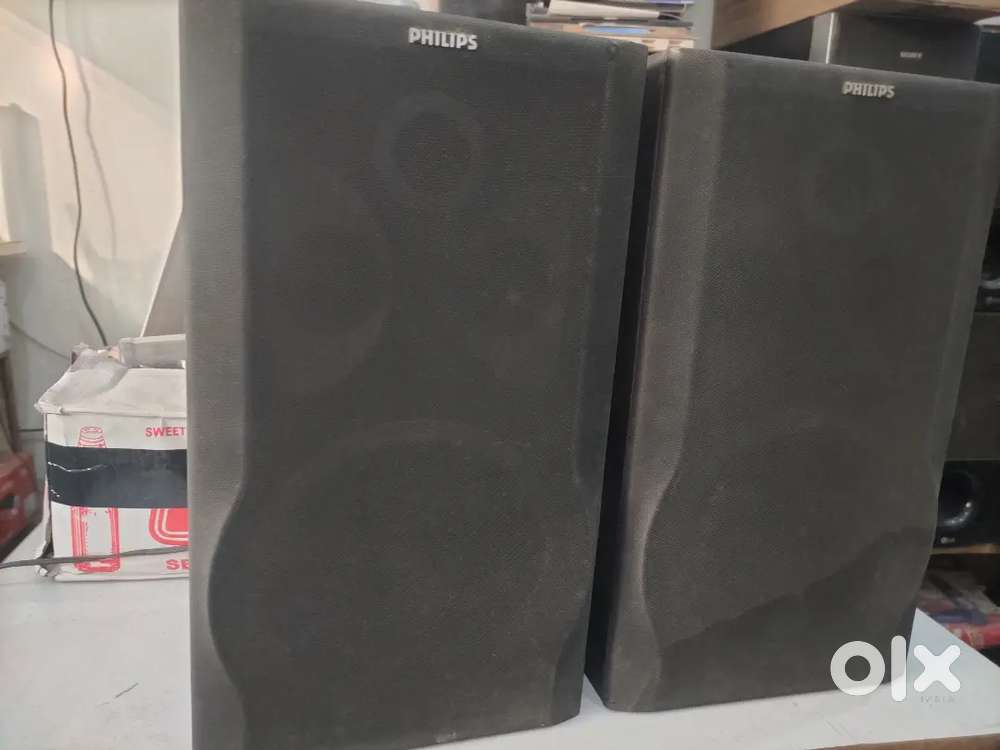 Philips wooden speaker 6 inches speaker size two way speaker