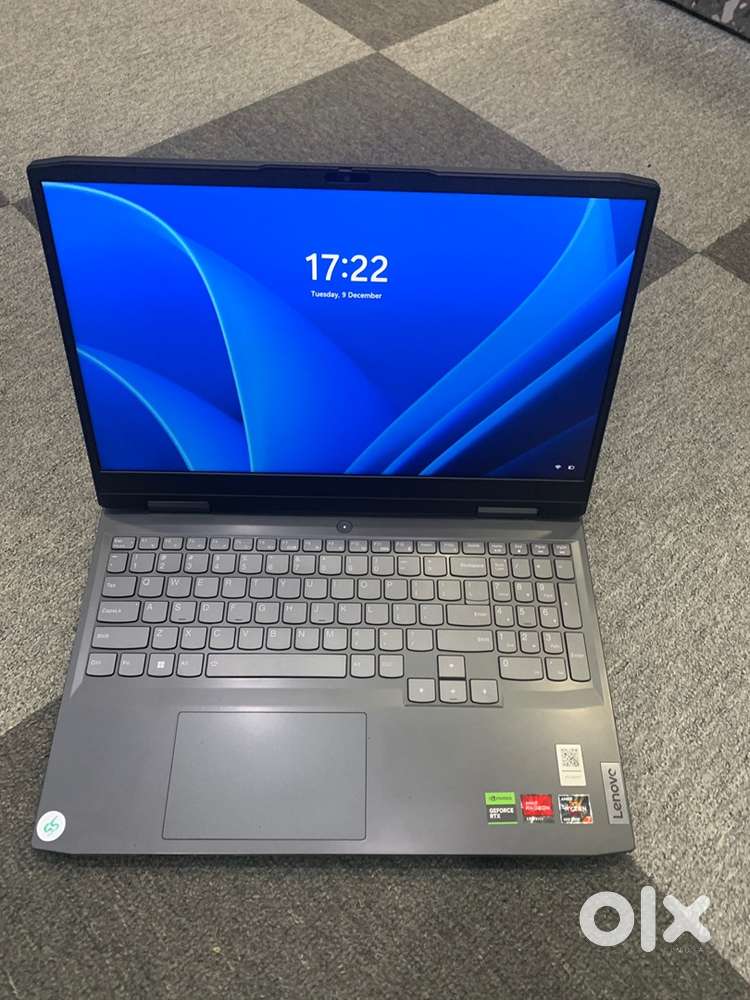 Lenovo Gaming 3/AMD RYZEN 7-6th gen/16GB/512GB/RTX/6 months Wrnty