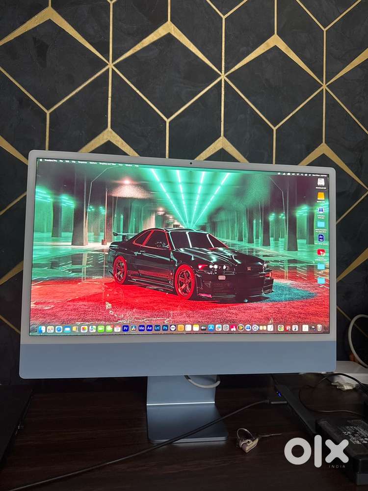 Apple Imac m3 256gb 8gb ram blue color