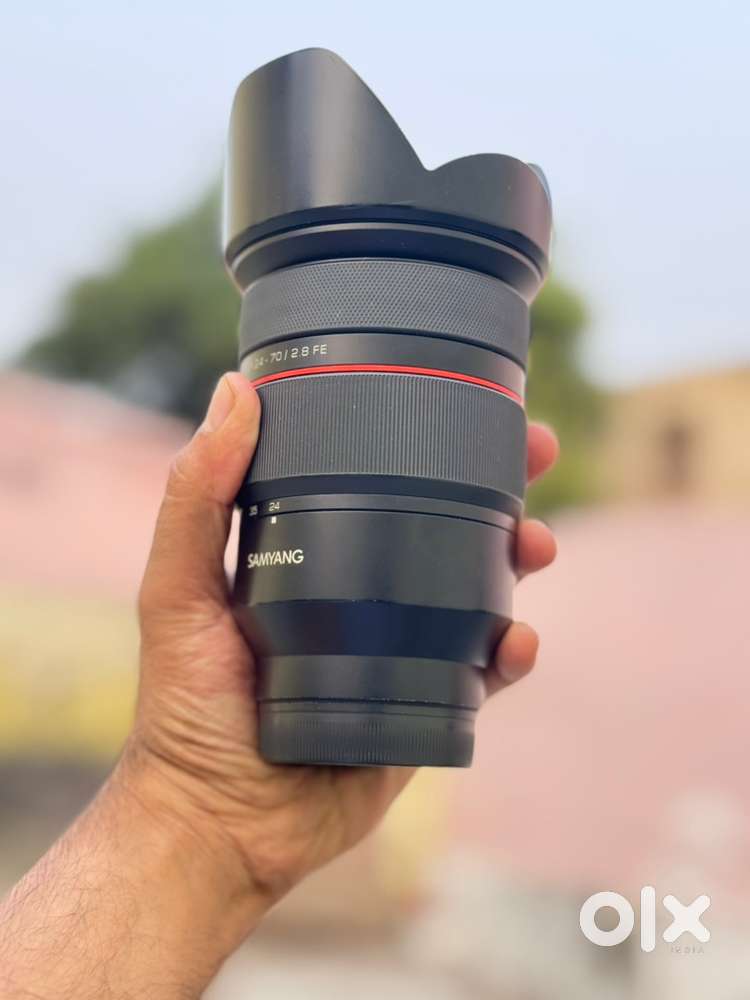 samyang lens 24/70 2.8 sony e mount