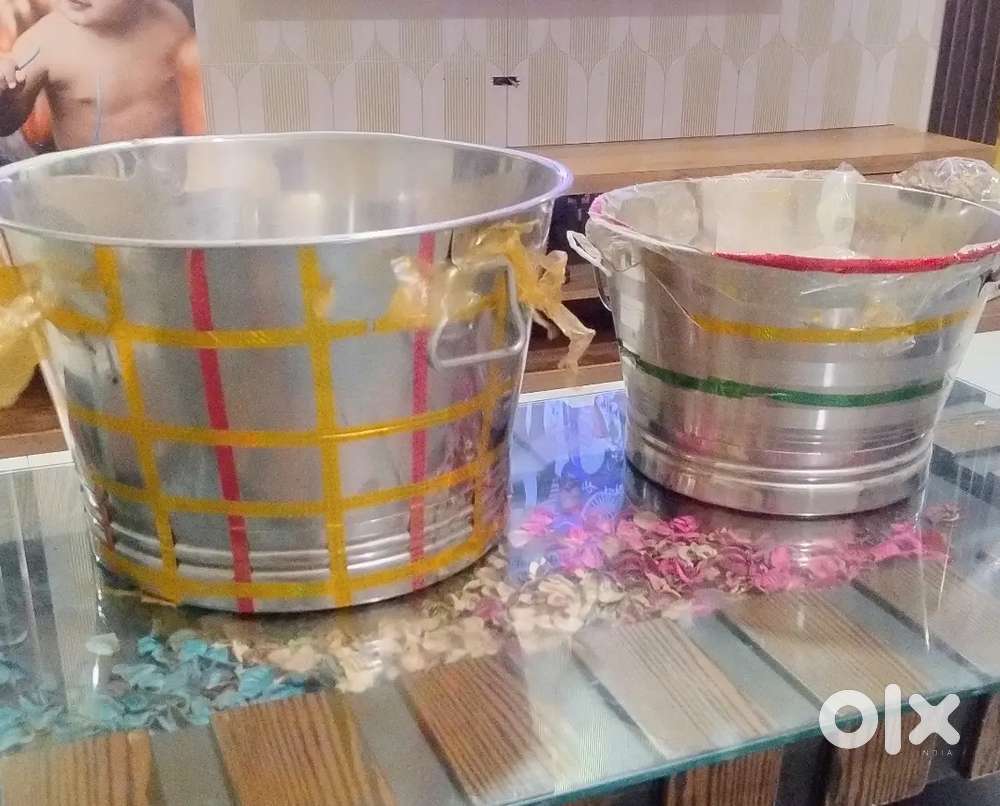 Steel tub 2 sizes