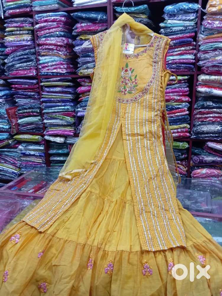 Girl for stitching work handling