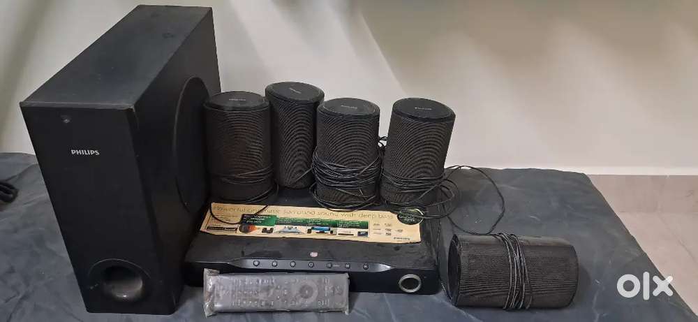 5.1 Philips Home theater 600 Watts