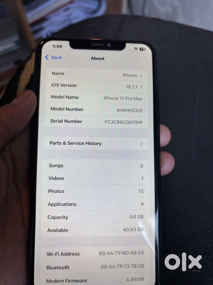 iPhone 11pro max