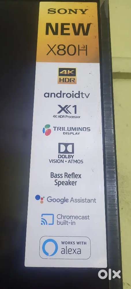 Sony new  X80H android smart tv 43 inches