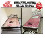 #QVT Steel Fancy Cot Hostel Cot Bed Mattress Available#