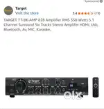 Brand new Amplifier , 350 watt, 5.1 channe