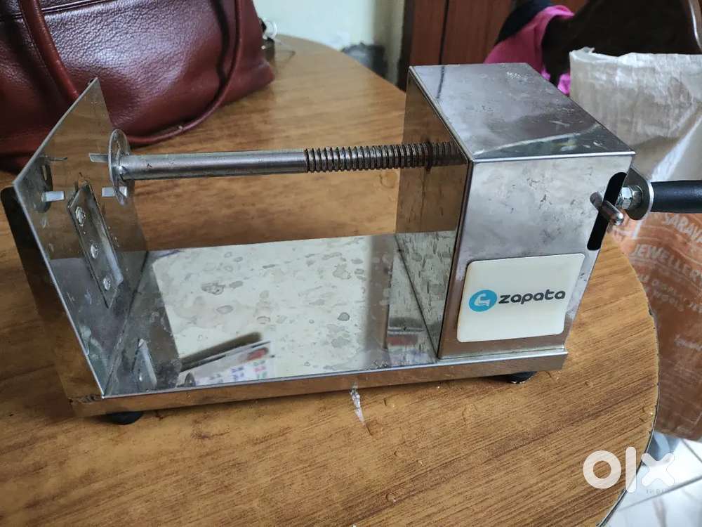 Spring potato machine