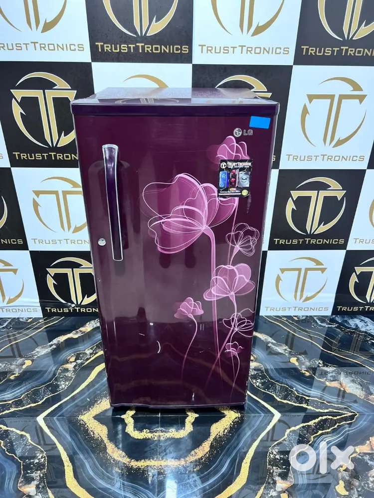 Flower design 190ltr LG single door fridge