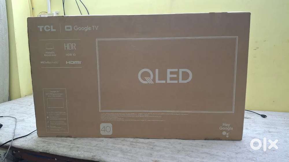 Unused, New TCL 40 inch Google TV for sale