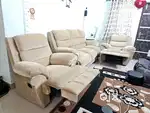 Well condition recliners sofa set 3+1+1