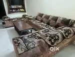 9 seater modern style sofa set with center table