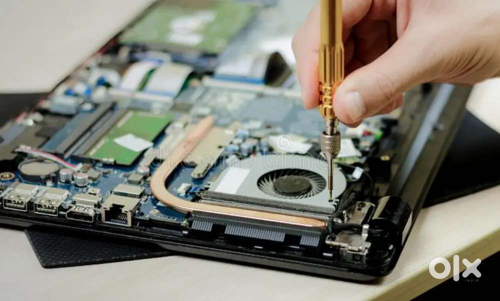 Laptop repair at low prices and home service also available