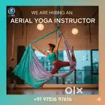 Arial yoga trainer
