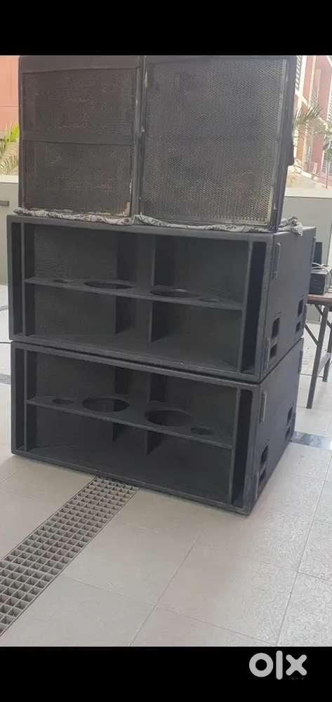 2Dual horn loaded bass and mh 1 top 4 pic loaded