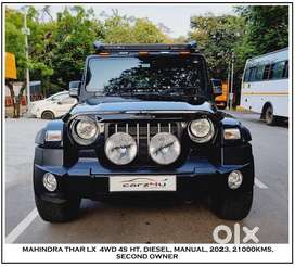 Mahindra Thar LX D 4WD AT, 2023, Diesel