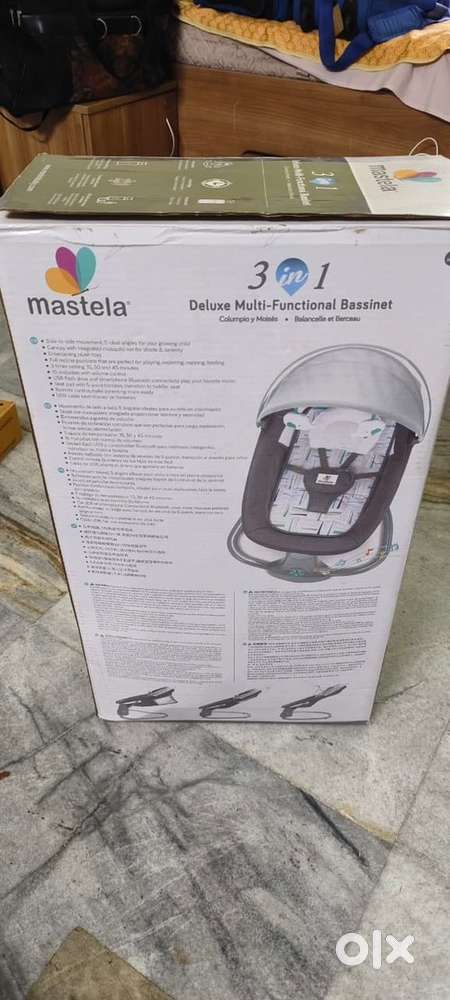 Mastella 3 in 1 Deluxe Multifunctional Bassinet