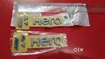 Hero 3D Chrome Logo pair