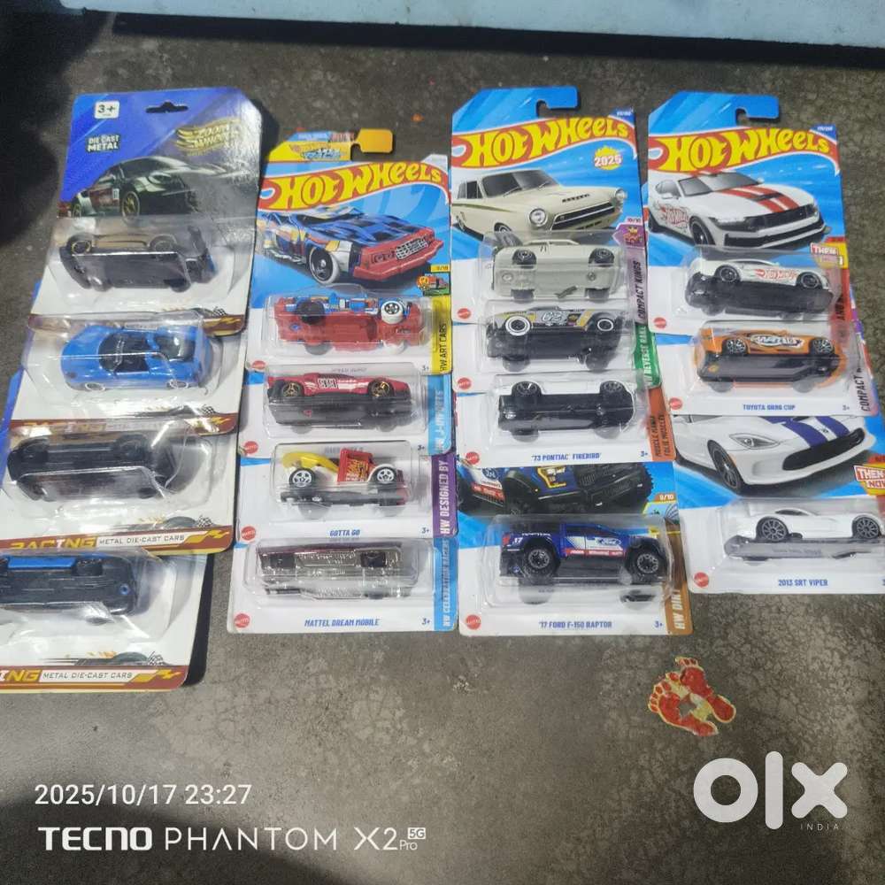 Hot wheel and scale model car
