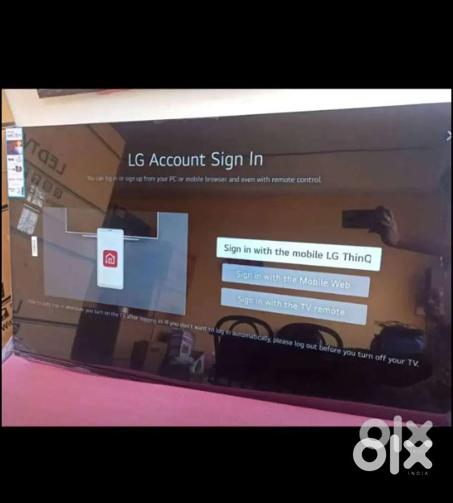 50' LG certified WebOS Smart QLED TV 2 Yrs Replacement Guarantee + COD