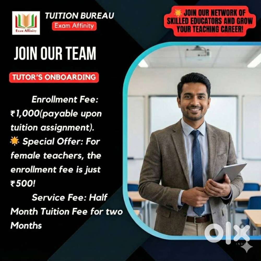 Home Tutors Required  Tution Bureau Hiring Teachers