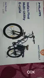 Motovolt Hum Electric Cycle 26 Inch