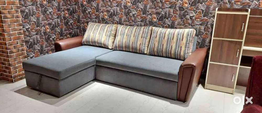 New brand l sofa cum bed and design