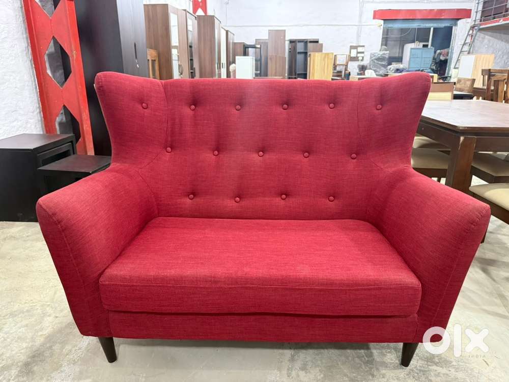 URBAN LADDER : Frida 2 Seater Fabric Loveseat For UPTO 70% OFF SALE.