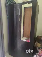 Wooden wardrobe