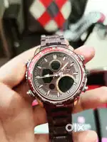 Fossil navi g force multifunctional watch with analogue and digital.
