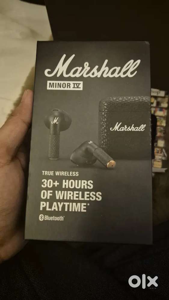 Marshall Minor IV earbuds- Brand new - Not much used