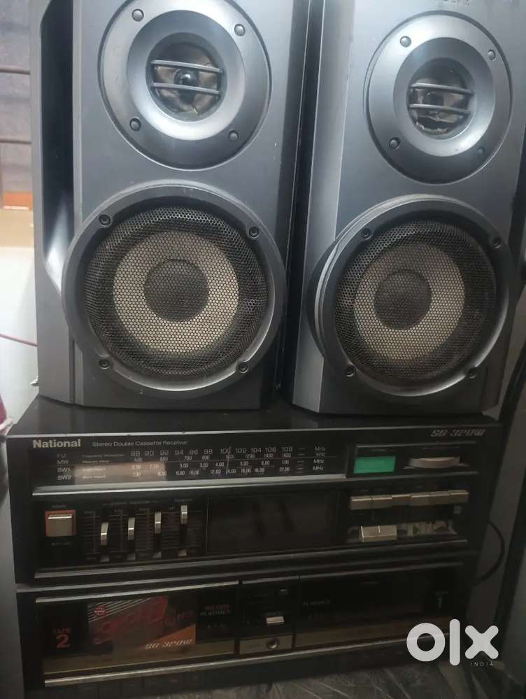 Redio casat pleyer national (2) pleyer 3500rs