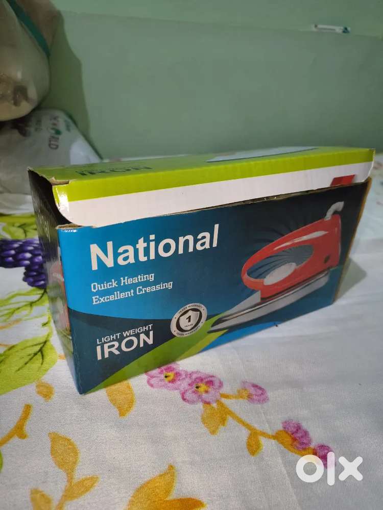 Dry iron  with box