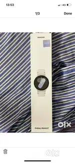 Brand New Samsung Galaxy Watch 7 (40mm Cream)  for steal -With gift