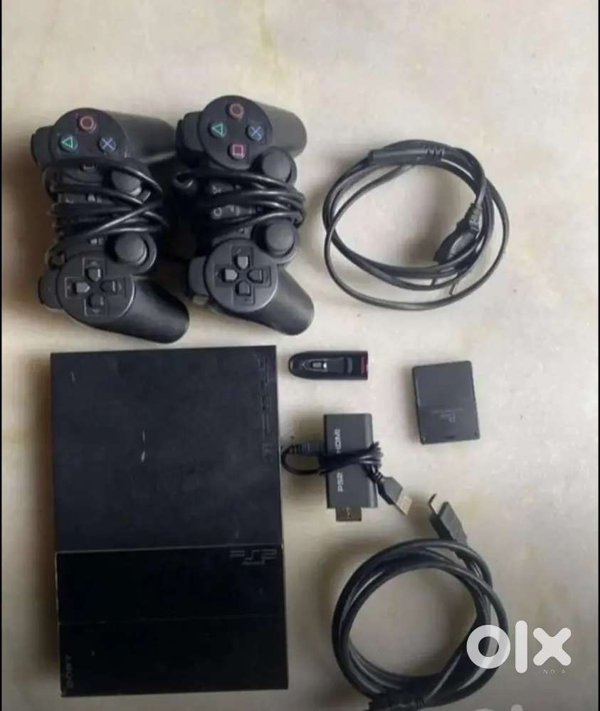 Ps2 with 40 games hard disk