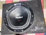 For Sale Pair of Car Sony Subwoofer and Infinity 4 Channel amplifier