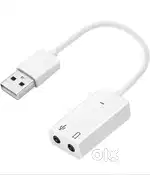 New Computer, Laptop USB Sound Card @ Just Rs 150 Only...