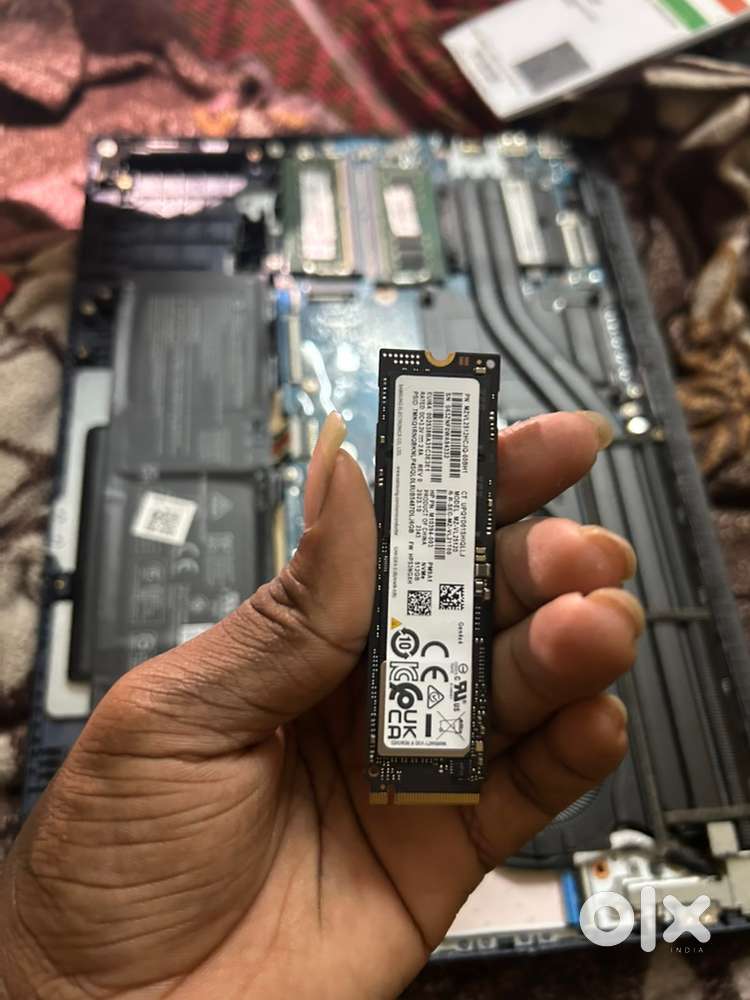 Samsung 512GB Nvme SSD, Pcie 4.0, Read: 6900MB/s, Write: 5000MB/s