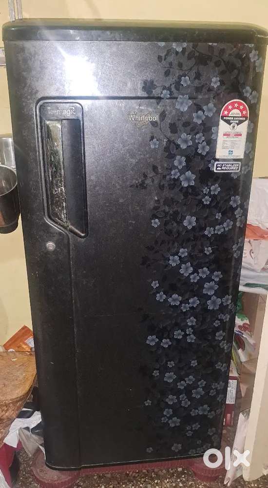 Running condition whirlpool single door fridge